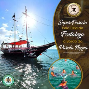 Passeio de Veleiro pela Orla de Fortaleza com a Associação dos Veleiros com desconto especial de R$80 por apenas R$69,90.